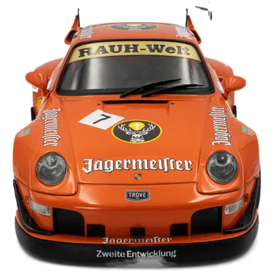 Porsche 911 (993) - RWB bodykit och Jägermeister Livery - Solido 1:18