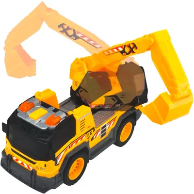 Excavator Truck - Grävlastbil - Ljud & Ljus - Dickie Toys