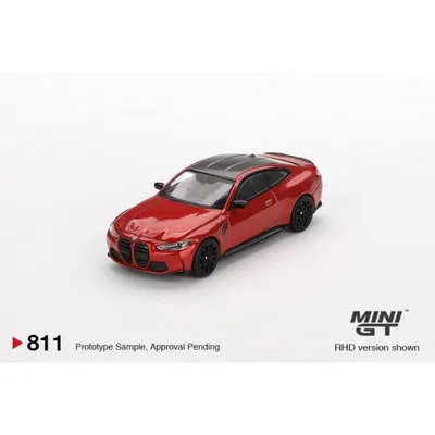 BMW M4 Competition (G82) - Sakhir Orange - 811 - Mini GT