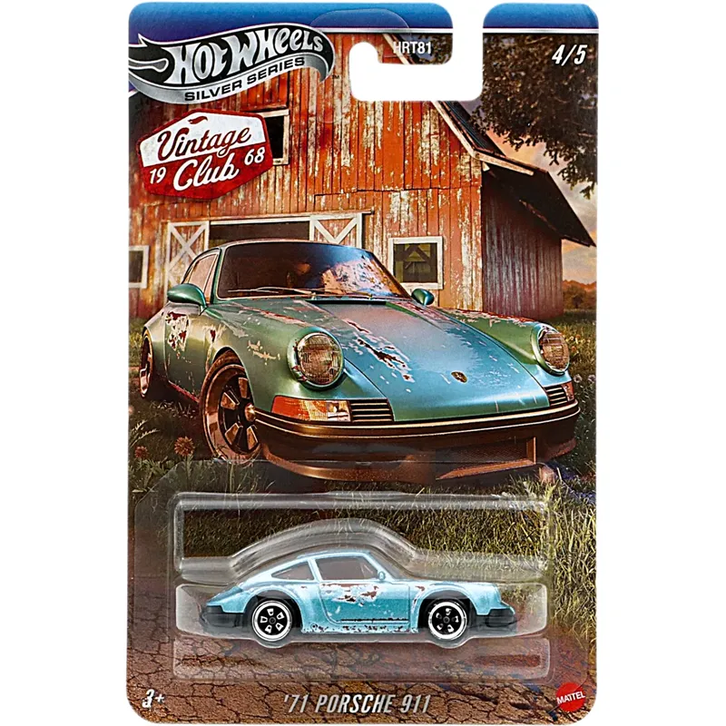 '71 Porsche 911 - Blå - Vintage Club 4/5 - Hot Wheels
