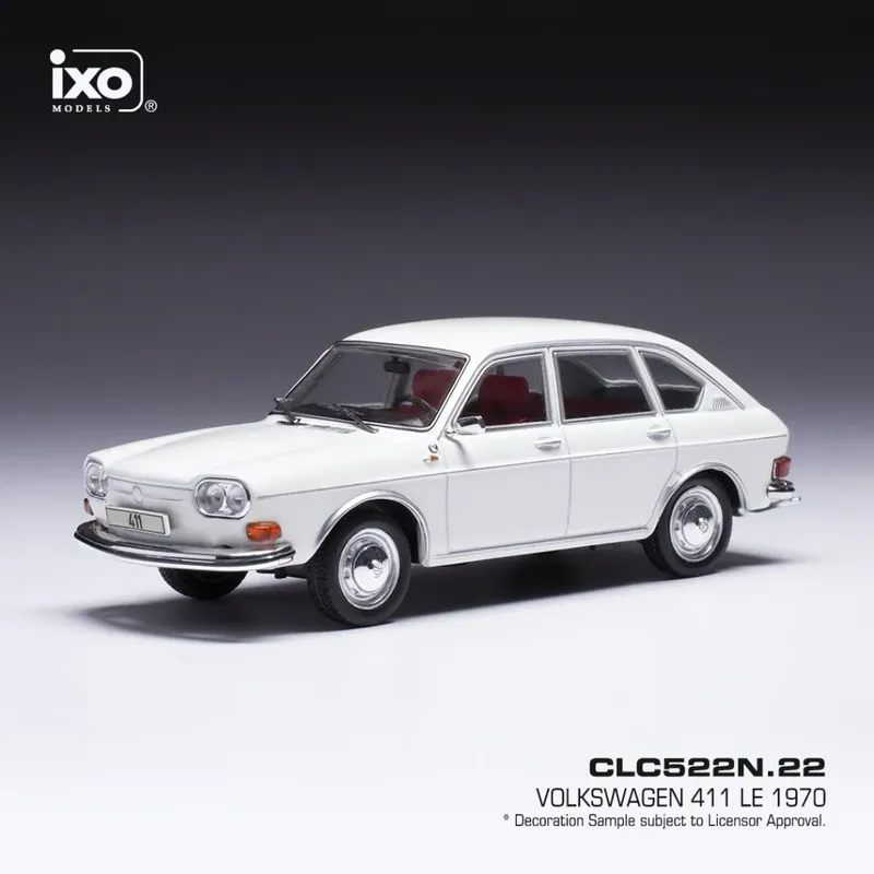 Volkswagen 411 LE - 1970 - Vit - Ixo Models - 1:43