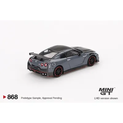 Nissan GT-R NISMO (R35) 2024 - Stealth Gray - 868 - Mini GT