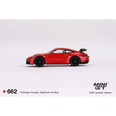 Porsche 911 GT3 (992) - Guards Red - 662 - Mini GT - 1:64