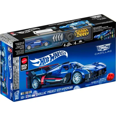 Cadillac Project GTP Hypercar - Brick Shop - Klossbyggsats - Hot Wheels Speed Series