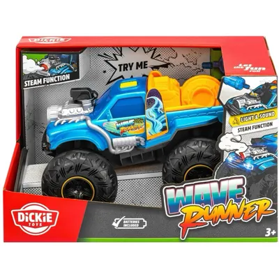 Wave Runner - Sprutar Ånga - Monster Truck - Dickie Toys