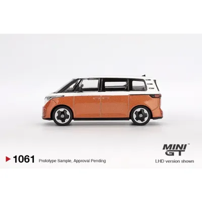 Volkswagen ID. Buzz - Vit / Orange - 1061 - Mini GT