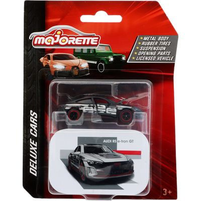 Audi RS e-tron GT - Svart - Deluxe Cars - Majorette