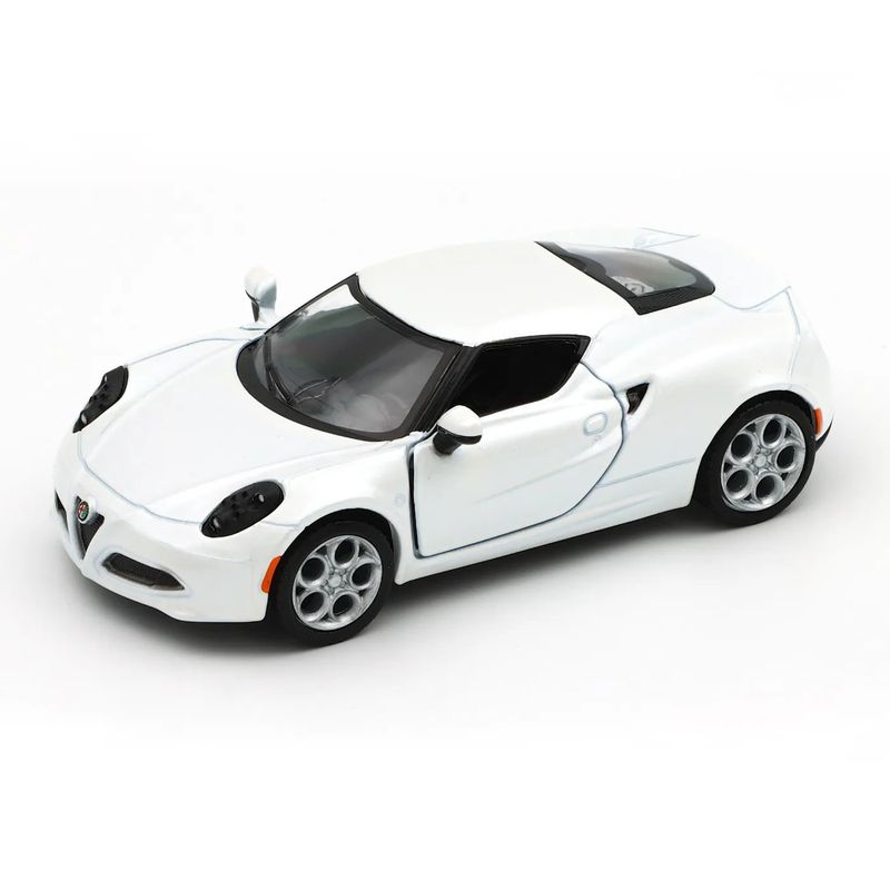 2013 Alfa Romeo 4C - Vit - Kinsmart - 1:32