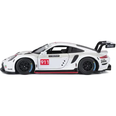 Porsche 911 RSR - Vit - Bburago - 1:24