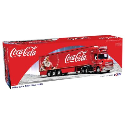 Coca-Cola Christmas Truck - Scania Hauber - Corgi - 1:50