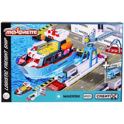 MAERSK - Logistic Freight Ship - Creatix - Majorette