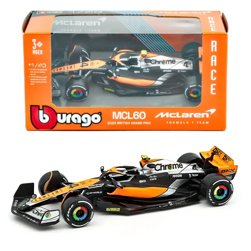 F1 - McLaren - MCL60 - #4 Lando Norris - Bburago - 1:43