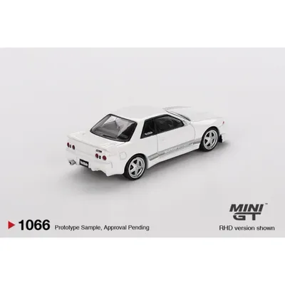 Nissan Skyline GT-R (R32) VeilSide Combat C-I - Vit - 1066 - Mini GT