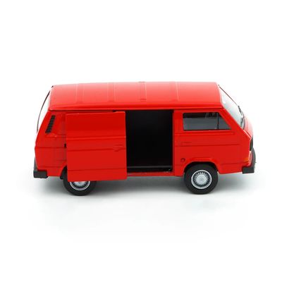 Volkswagen T3 VAN - Röd - Welly - 11 cm