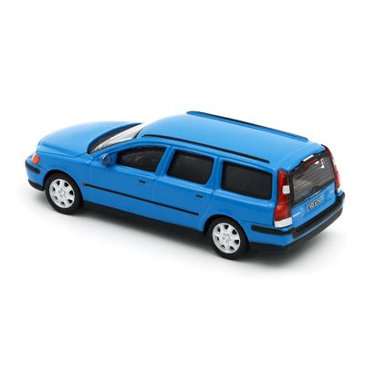 Volvo V70 - Blå - 2008 - Cararama - 1:43