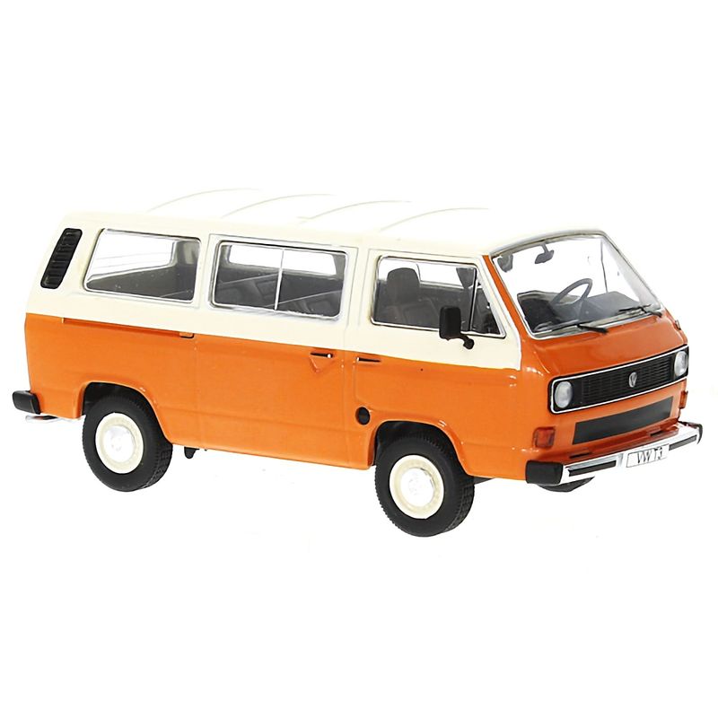 Volkswagen Type 2 (T3) Caravelle 1981 - Orange - Ixo - 1:43