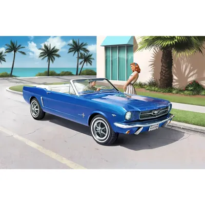 Ford Mustang - Inkl färg och lim - 05647 - Revell - 1:24
