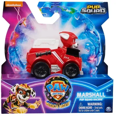 Marshall - Pup Squad Racers - PAW Patrol - 6 cm