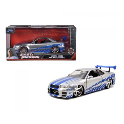 Brian's Nissan Skyline GT-R (BNR34) 1999 - Jada Toys - 1:24