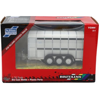 Livestock Trailer - Djurtransport - Britains - 1:32