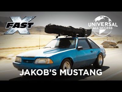 1989 Ford Mustang GT - Blå - Fast & Furious - Jada - 1:24