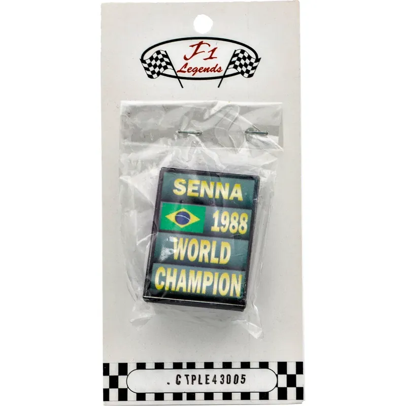 Ayrton Senna - Pit Board 1988 - F1 Legends - Cartrix - 1:43