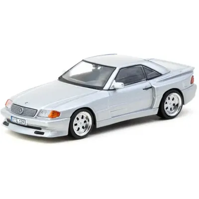 MB SL 500 Koenig Specials - Silver - Tarmac - 1:64