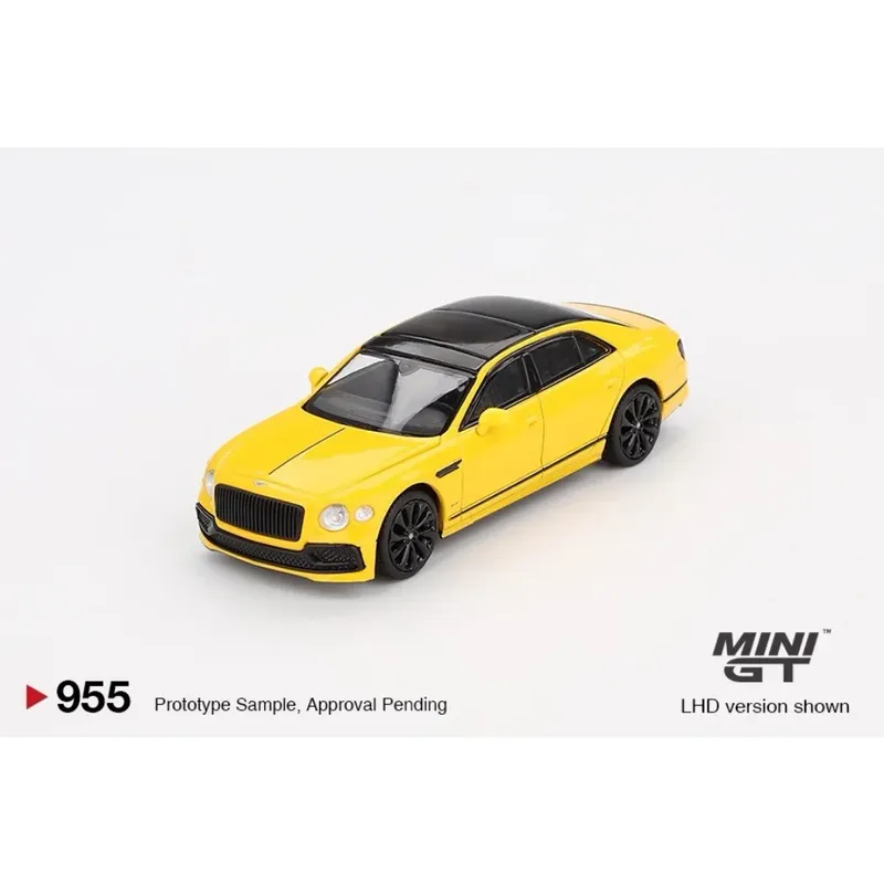 Bentley Flying Spur - Gul - 955 - Mini GT - 1:64
