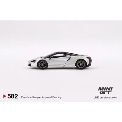 McLaren Artura - Silver - 582 - Mini GT - 1:64