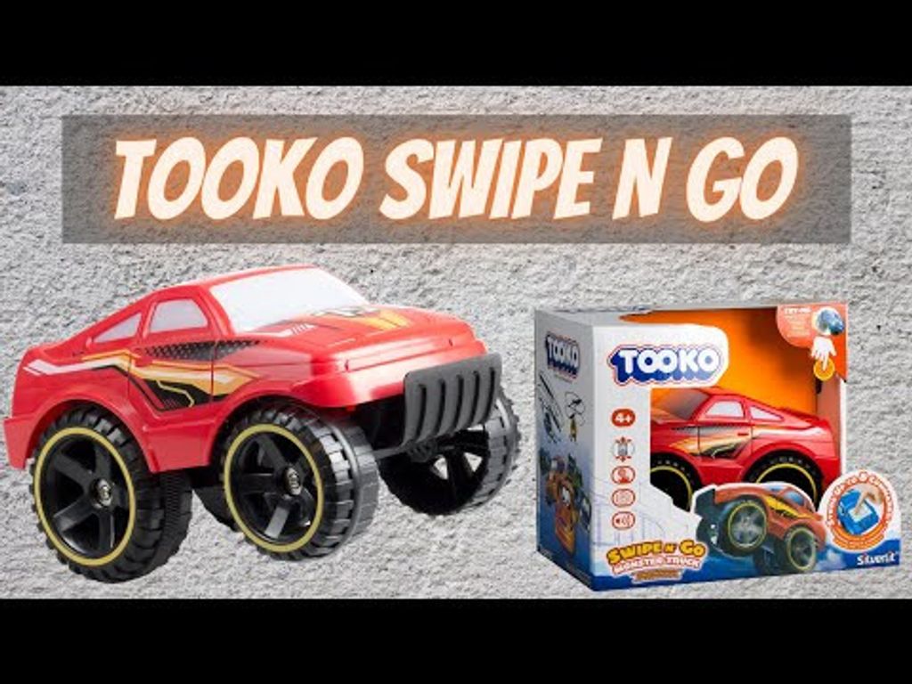 Swipe N Go - Programmerbar Monster Truck - Tooko - Blå