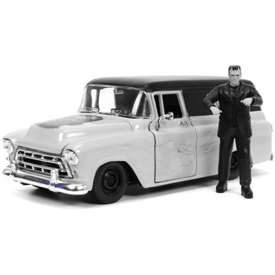 Frankenstein & 1957 Chevy Suburban - Grå - Jada - 1:24