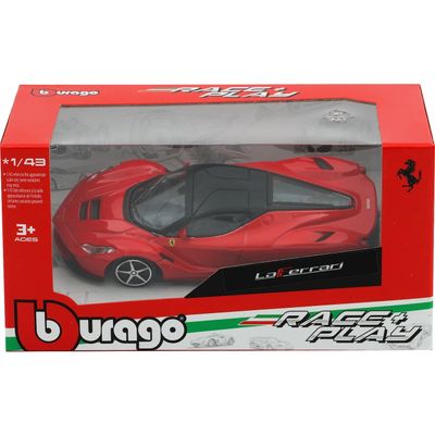 Ferrari LaFerrari - Röd - Bburago - 11 cm