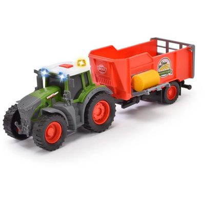 Fendt Farm Trailer - Ljud och Ljus - Dickie Toys