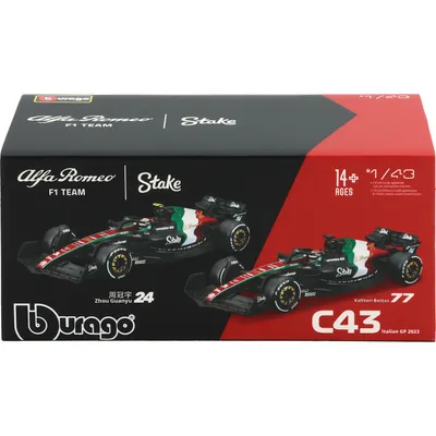 Alfa Romeo C43 - Italian GP 2023 - V.Bottas - Bburago - 1:43