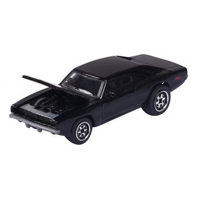 Dodge Charger R/T - Svart - Vintage - Majorette