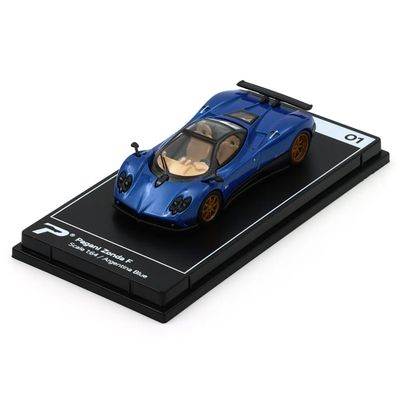 Pagani Zonda F - Blå - PosterCars - 1:64