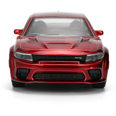2021 Dodge Charger SRT Hellcat - Röd - Pink Slips - Jada - 13 cm