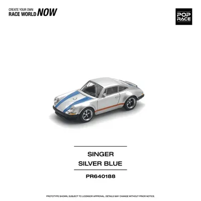 Porsche Singer 911 (964) - Silver - 188 - Pop Race