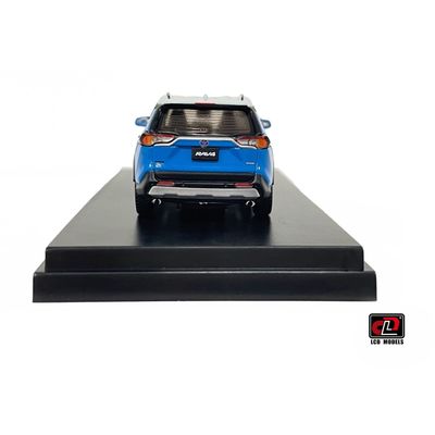 Toyota RAV4 Hybrid - Blå / Grå - LCD Models - 1:64