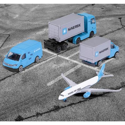 MAERSK - 4-pack Giftpack - Logistic - Majorette