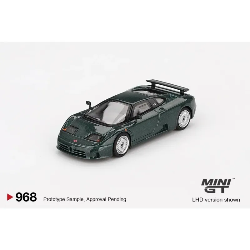 Bugatti EB110 GT - Grön (Verde Scuro) - 968 - Mini GT - 1:64