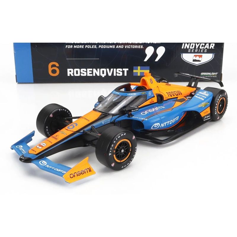 Indycar - 2023 - Felix Rosenqvist #6 - GreenLight - 1:18