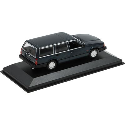 Volvo 740 GL - Blå-grön metallic - Minichamps - 1:43