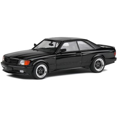 Mercedes 560 SEC AMG Wide Body 1990 - Svart - Solido - 1:43