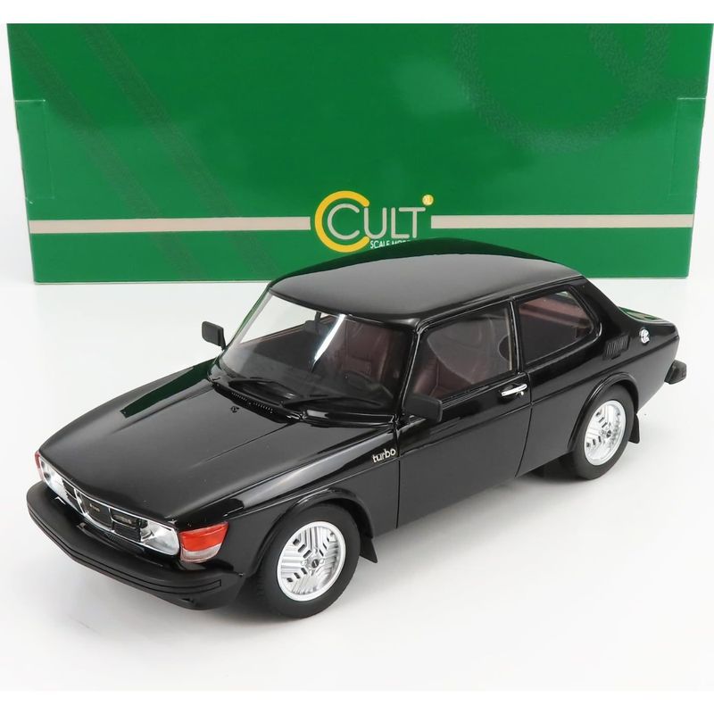 Saab 99 Turbo 1978 - Svart - Cult Scale Models - 1:18