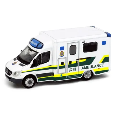 Mercedes-Benz Sprinter Ambulance - Hong Kong - Tiny - 1:76
