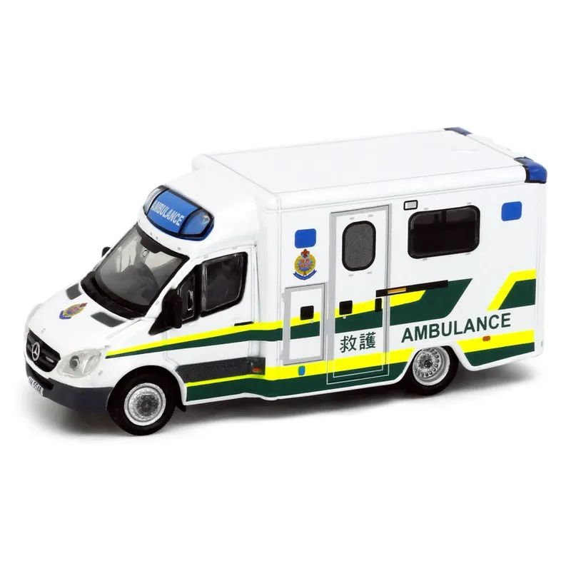 Mercedes-Benz Sprinter Ambulance - Hong Kong - Tiny - 1:76