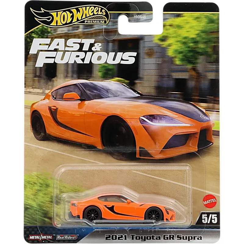 2021 Toyota GR Supra - Orange - Fast & Furious - Hot Wheels