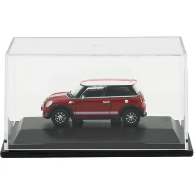 Mini Cooper S - Röd/Vit - Oxford  - 1:76
