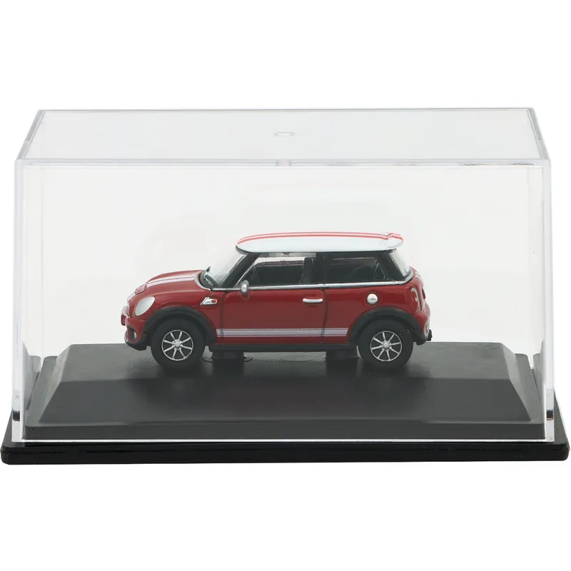 Mini Cooper S - Röd/Vit - Oxford  - 1:76